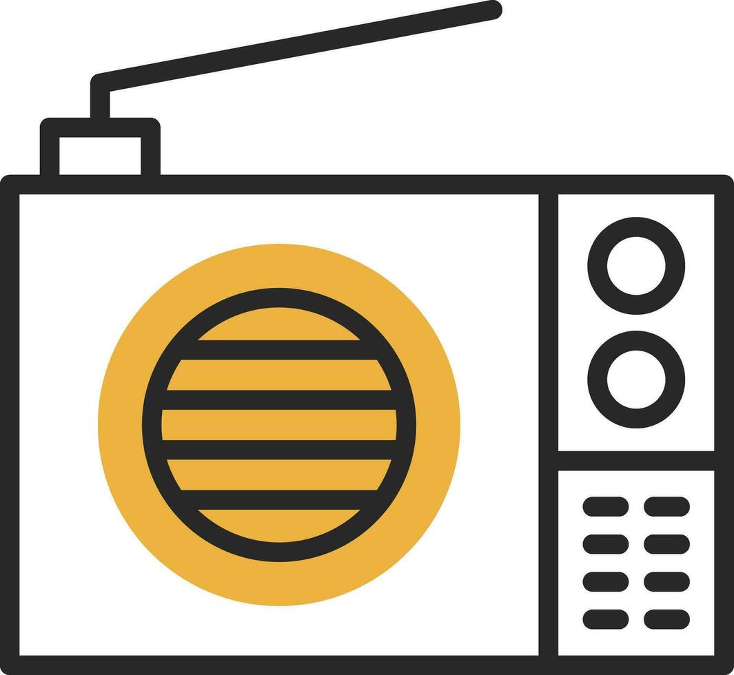 radio vector icoon ontwerp