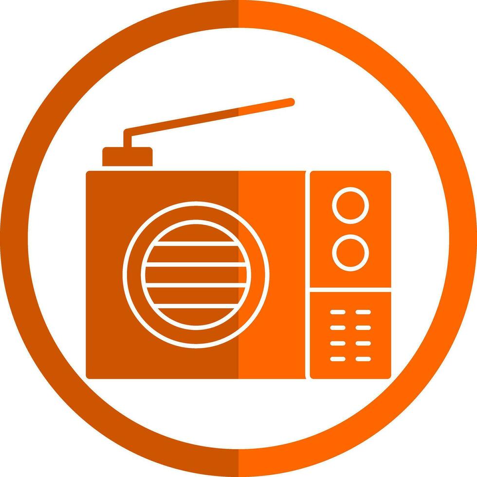 radio vector icoon ontwerp