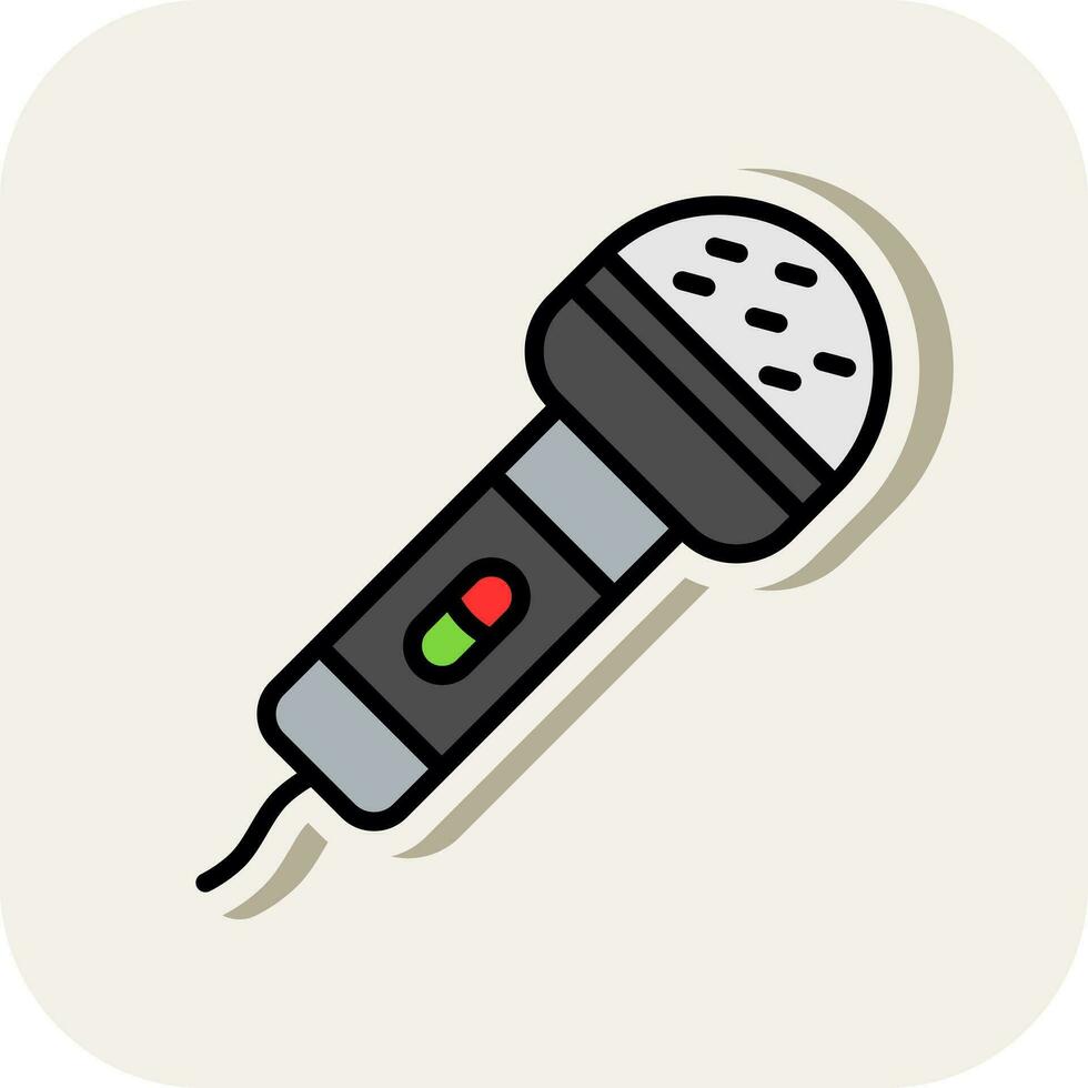 mic vector icoon ontwerp