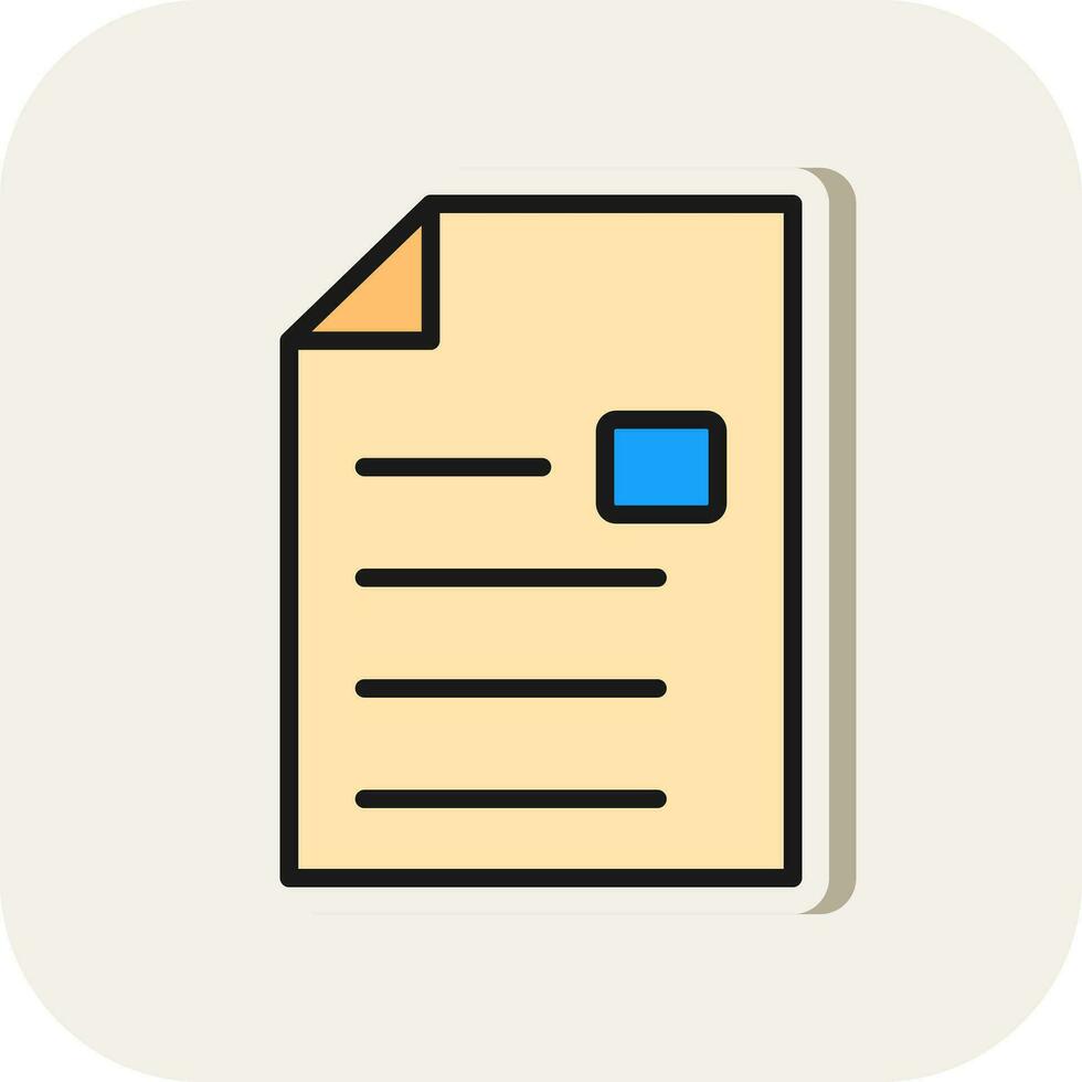 document vector icoon ontwerp