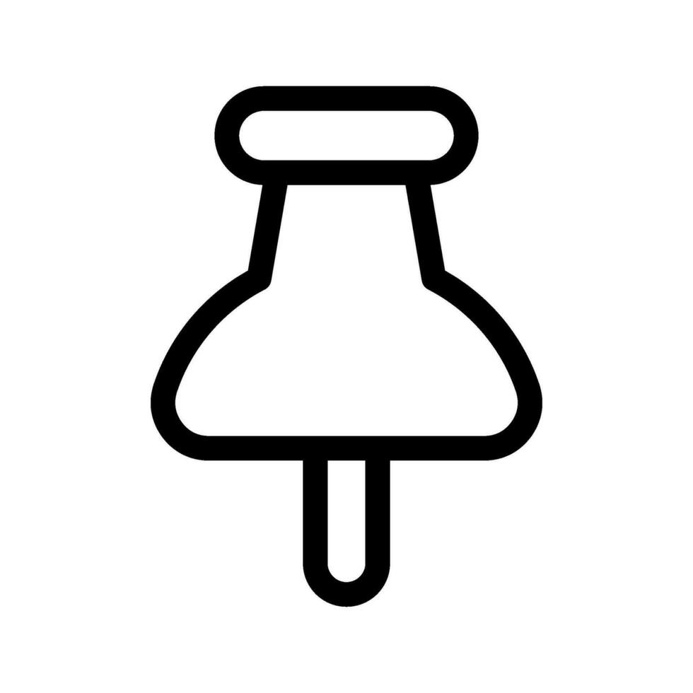 punaise icoon vector symbool ontwerp illustratie