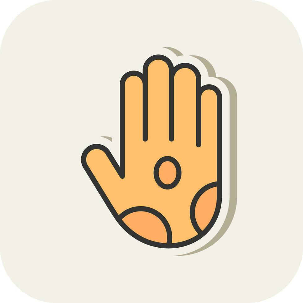 hand- vector icoon ontwerp