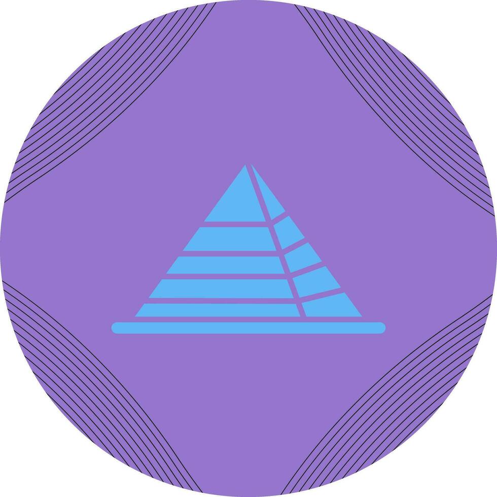 piramide vector icoon