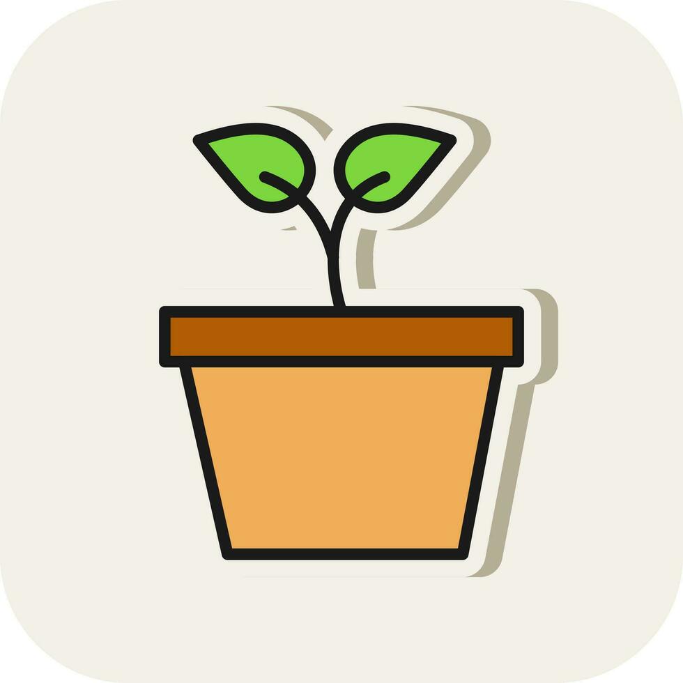 aanplant vector icoon ontwerp