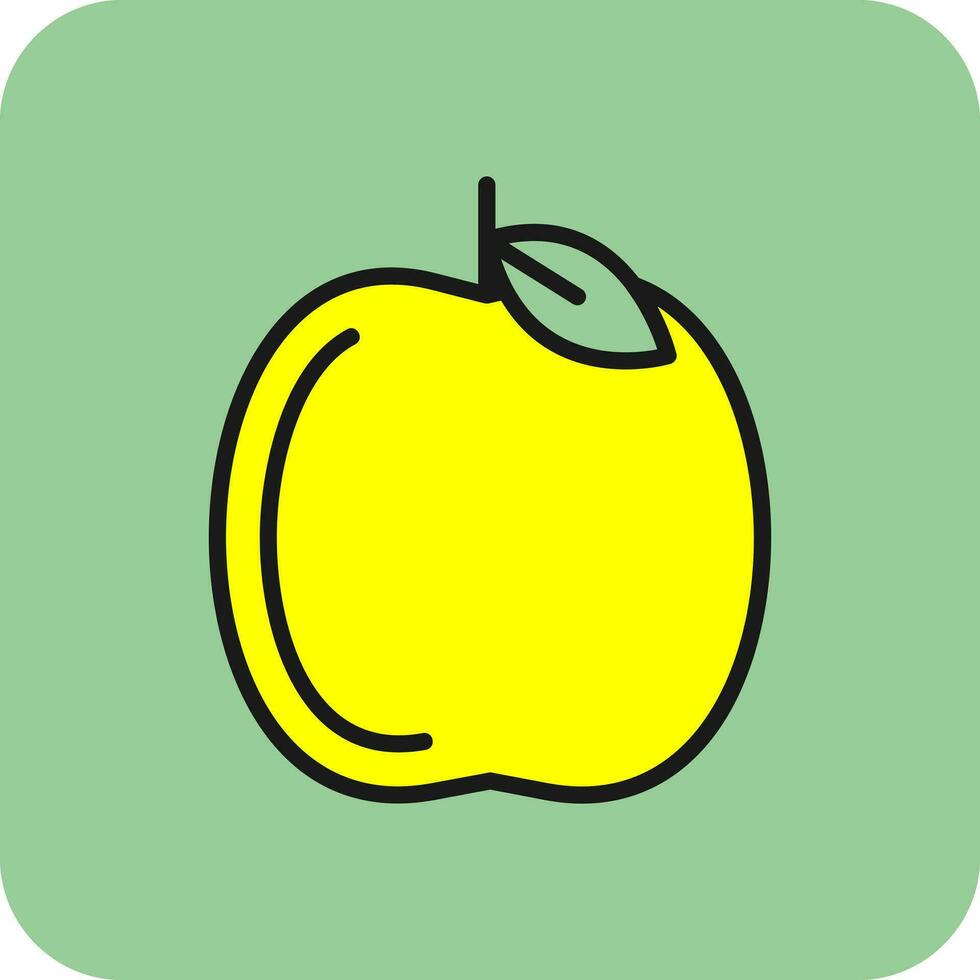 appel vector icoon ontwerp