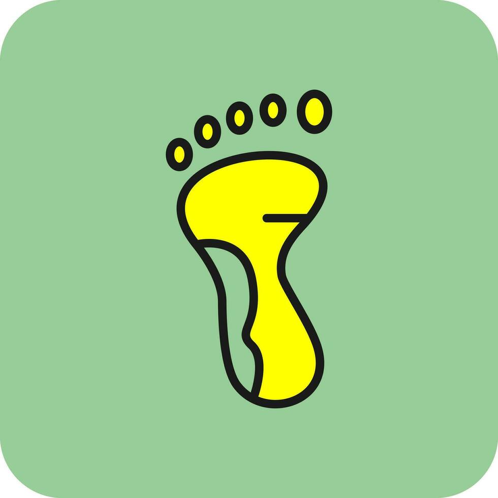 voet vector icoon ontwerp