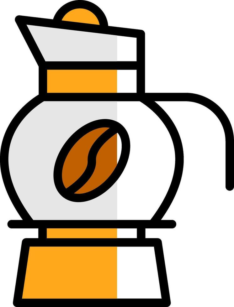 koffie pot vector icoon ontwerp