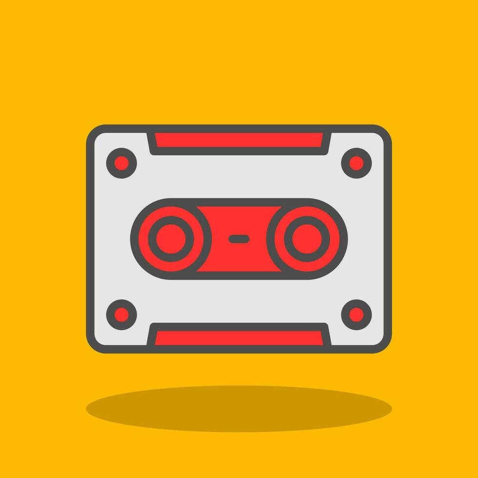 video plakband vector icoon ontwerp