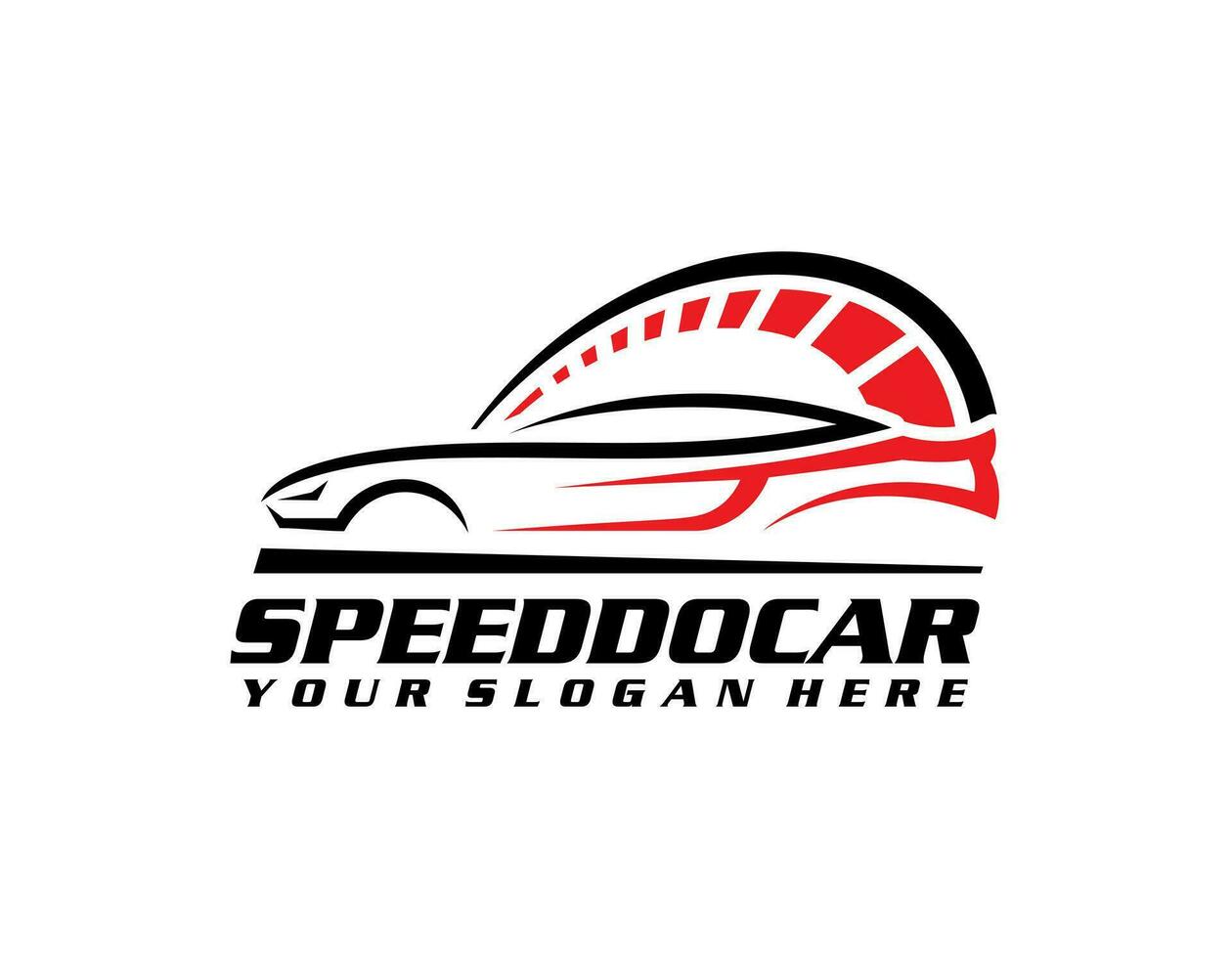 sportwagen logo ontwerp. auto, auto showroom, autodealer logo ontwerp vector