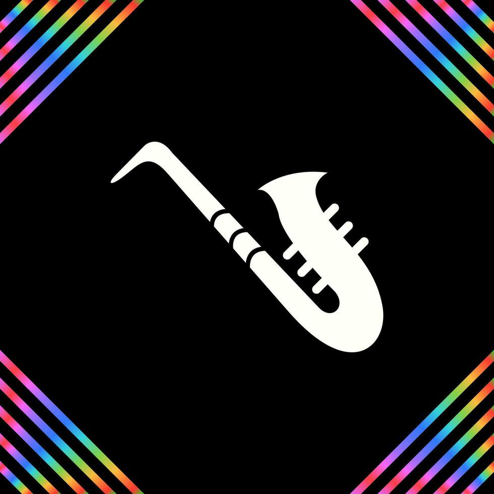 saxofoon vector icoon