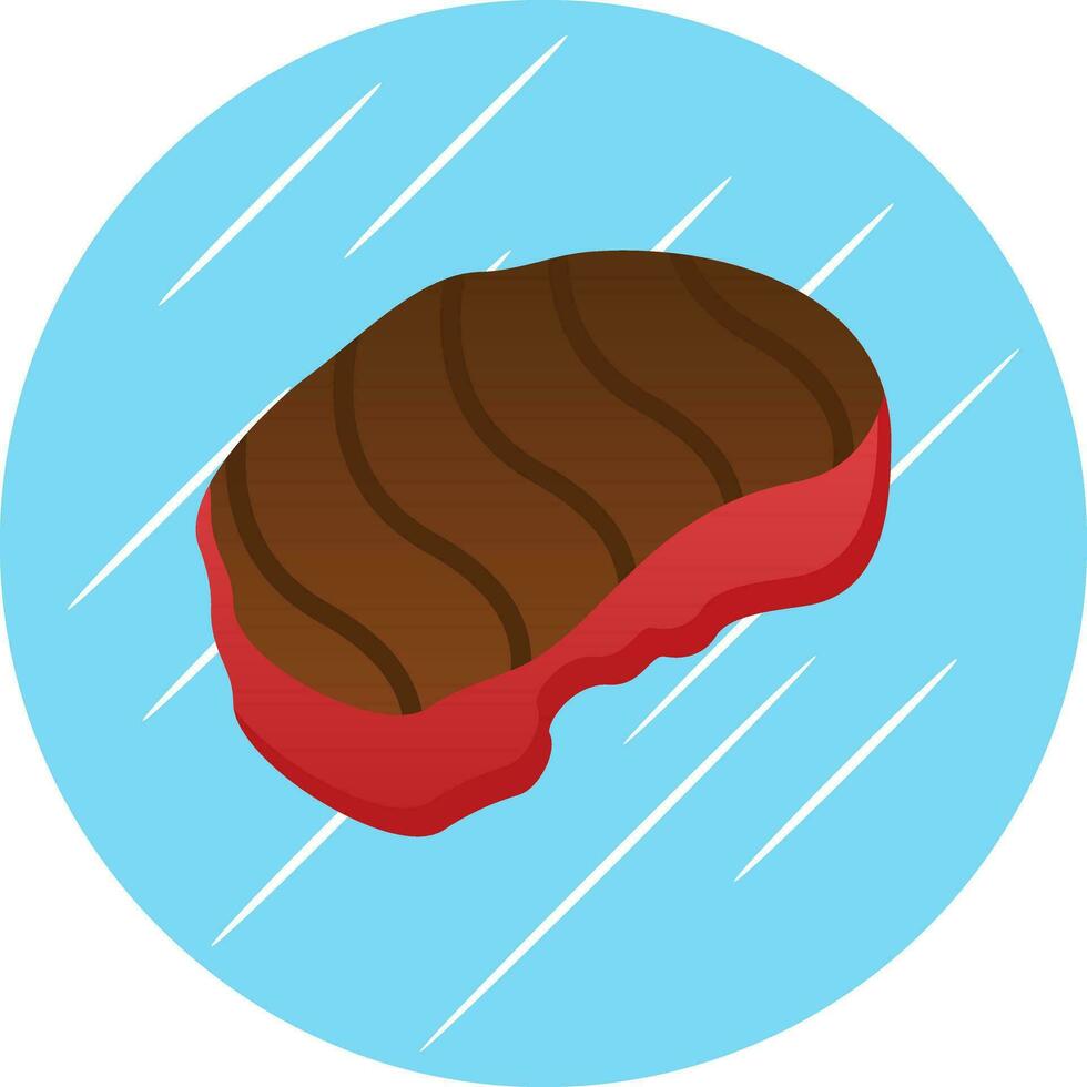 steak vector icoon ontwerp
