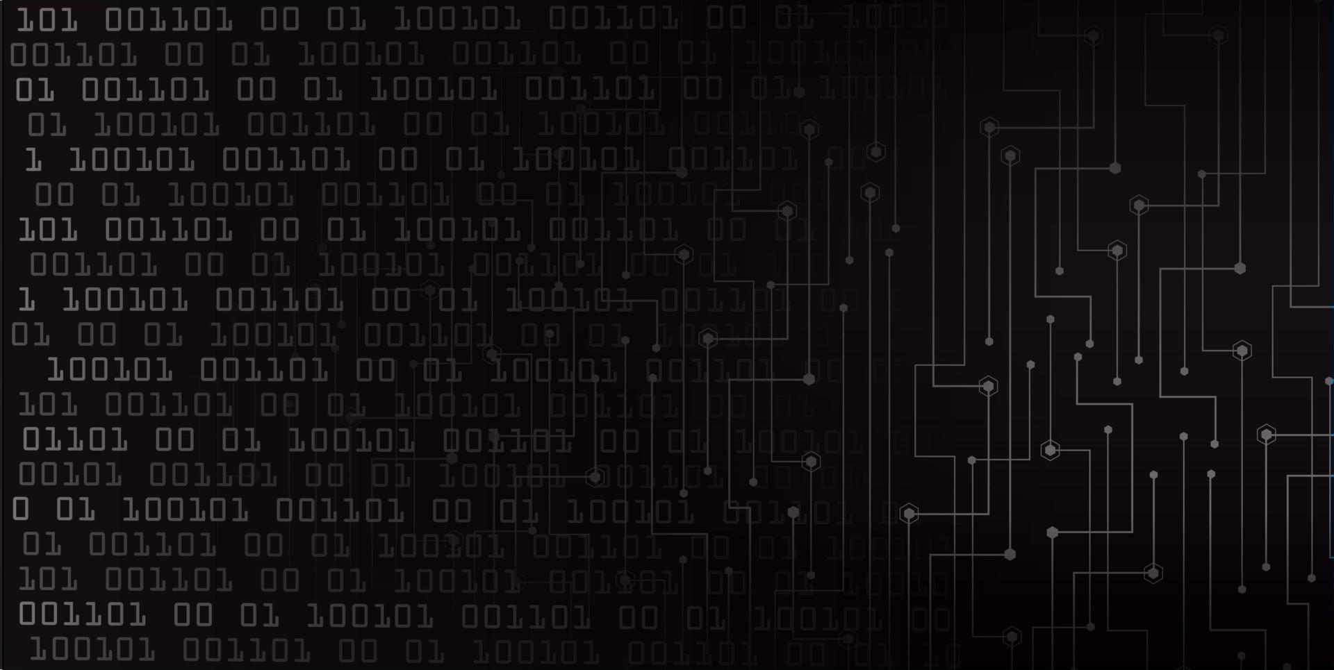 cyber circuit toekomstige technologie concept achtergrond vector