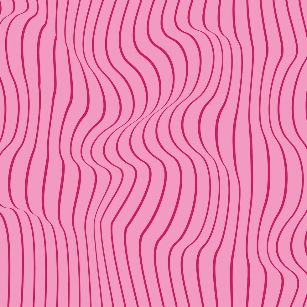 gemakkelijk abstract naadloos baby roze en diep roze kleur vervormen patroon vector
