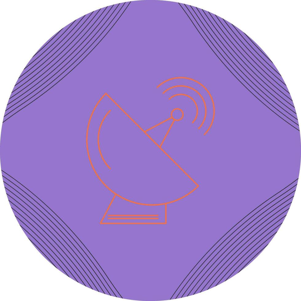 schotelantenne vector icon