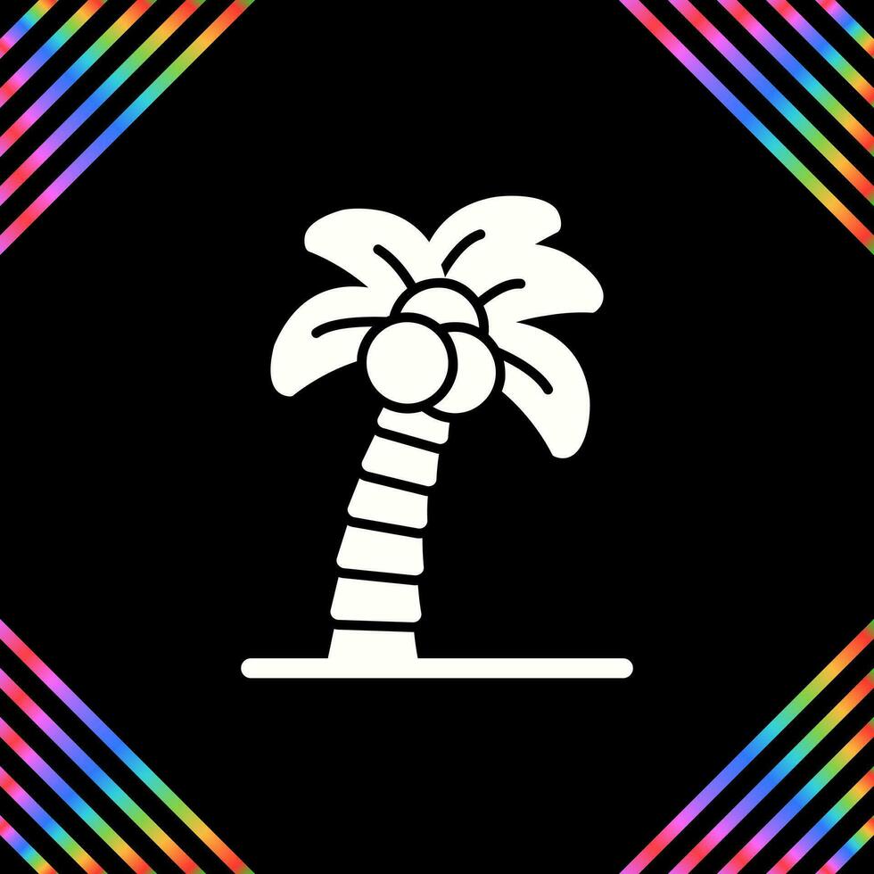 palm boom vector icoon