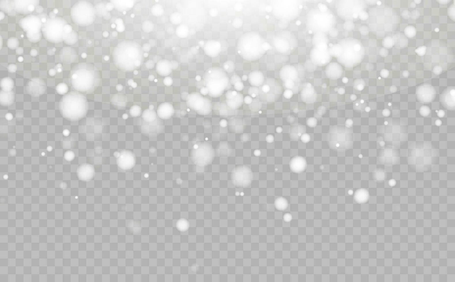 bokeh licht lichten effect achtergrond. Kerstmis gloeiend licht bokeh confetti en vonk bedekking structuur voor uw ontwerp. vector