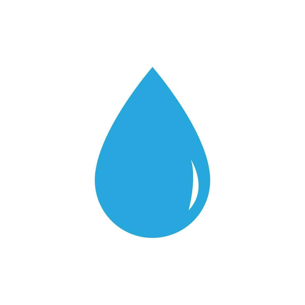 waterdruppel logo sjabloon vector