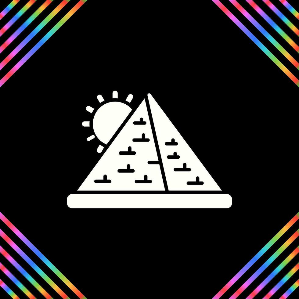 piramide vector icoon