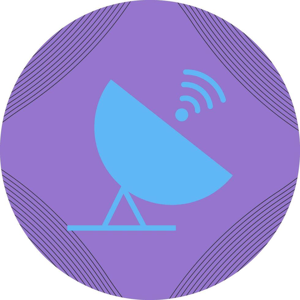 satelliet vector pictogram