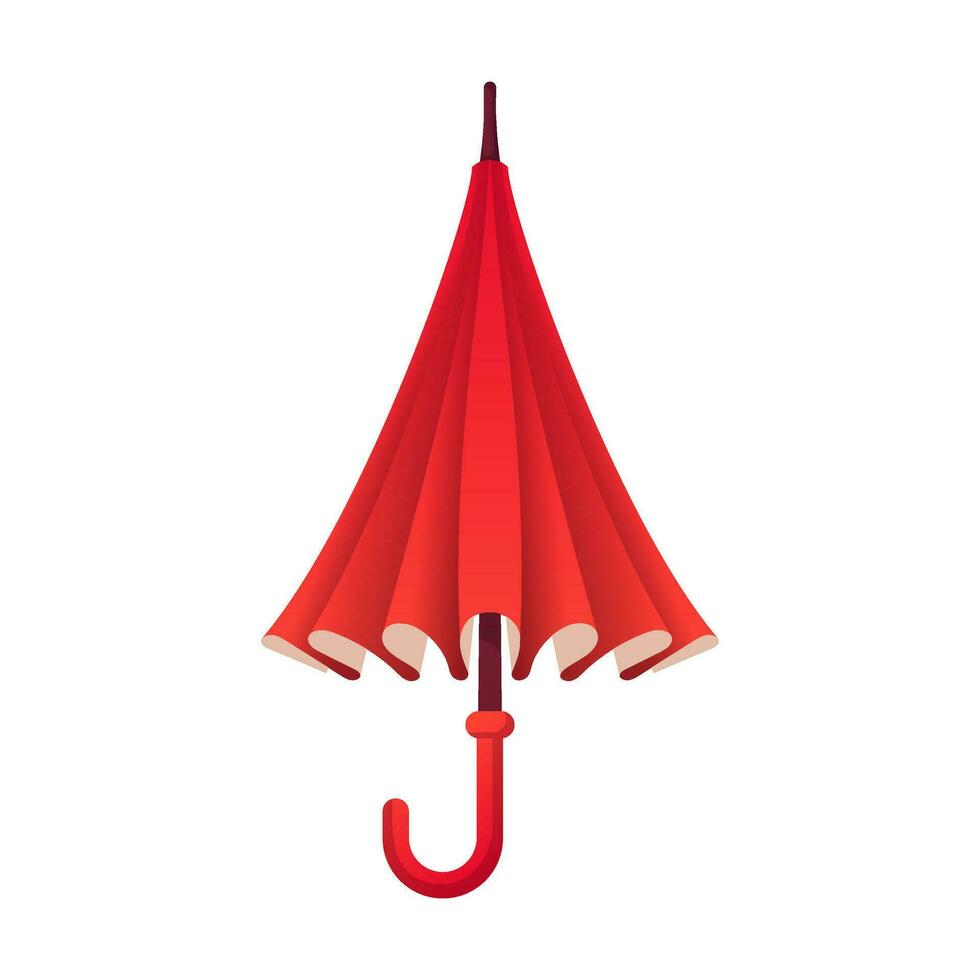 paraplu geïsoleerd Aan wit vector