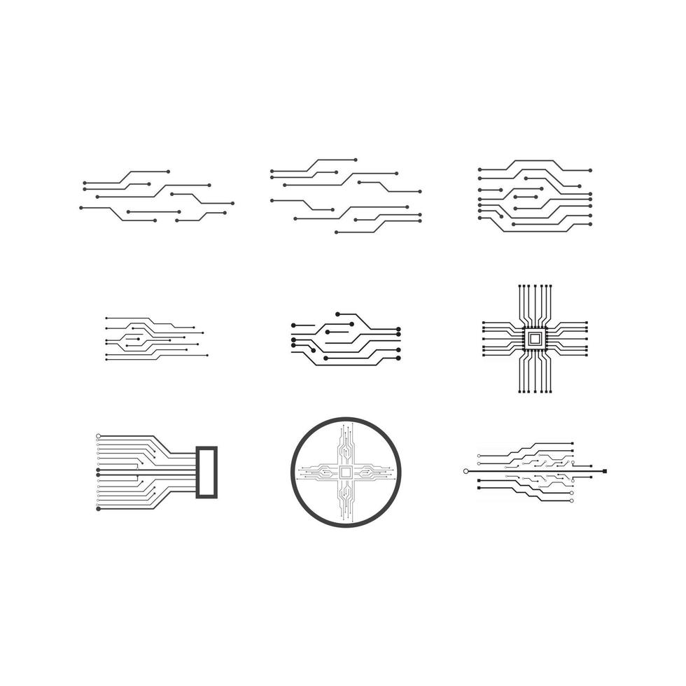 circuit technologie vector ontwerp