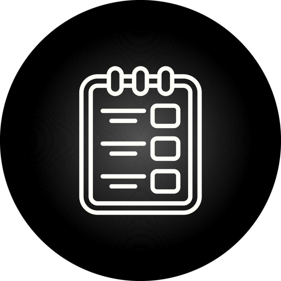 taak lijst met klembord vector icoon