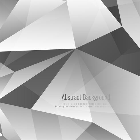 Abstracte grijze kleuren geometrische stijlvolle achtergrond vector