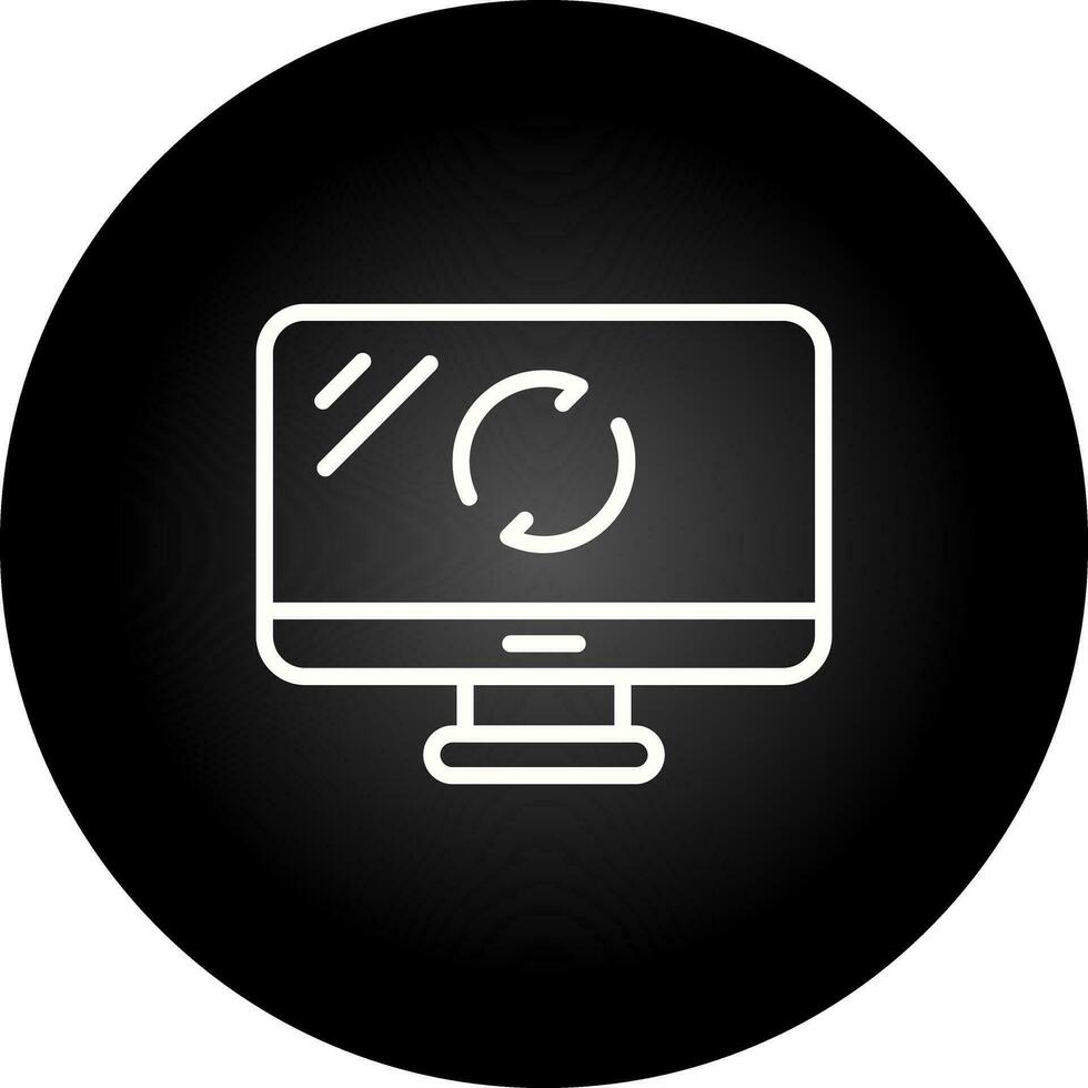 software bijwerken vector icoon