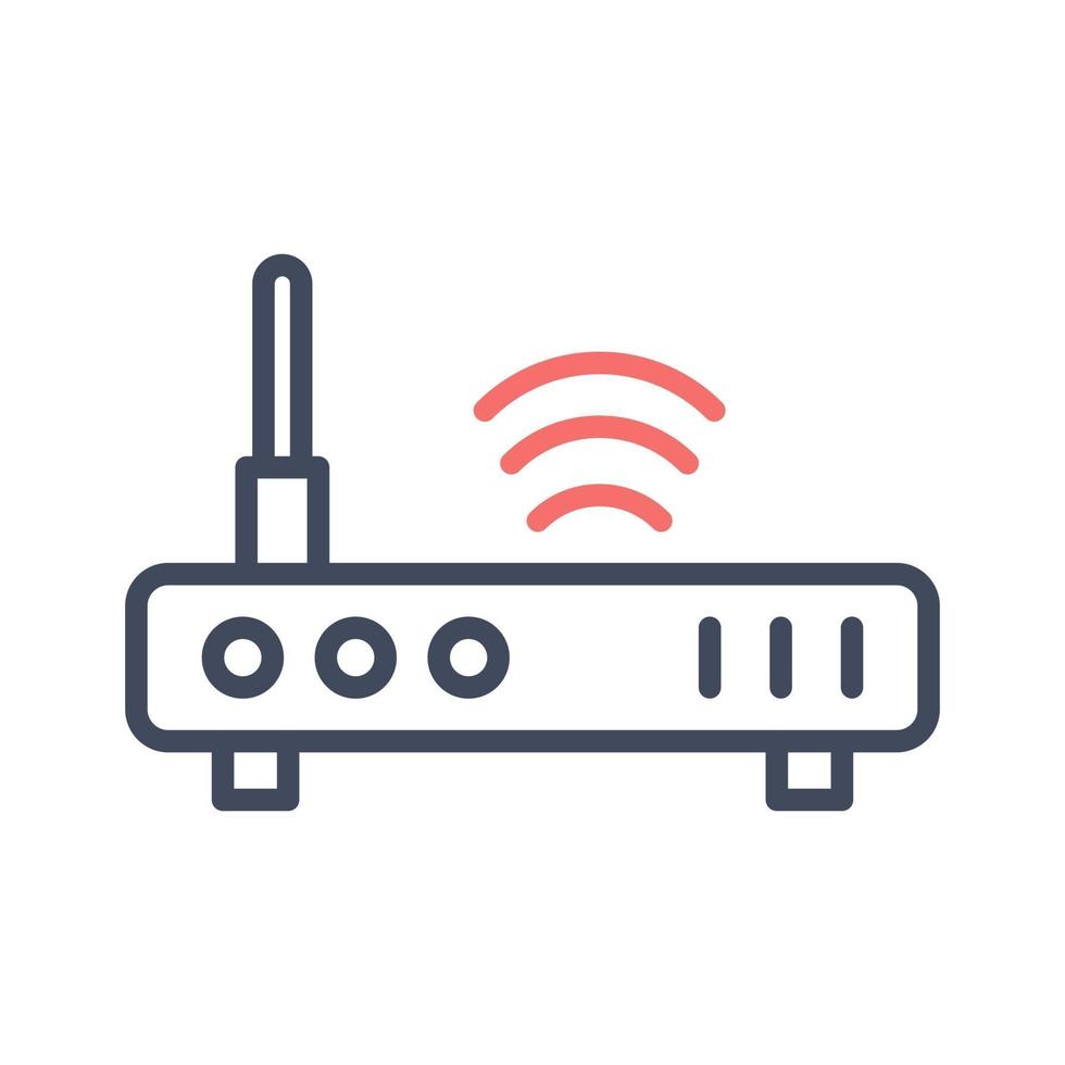 router vector pictogram