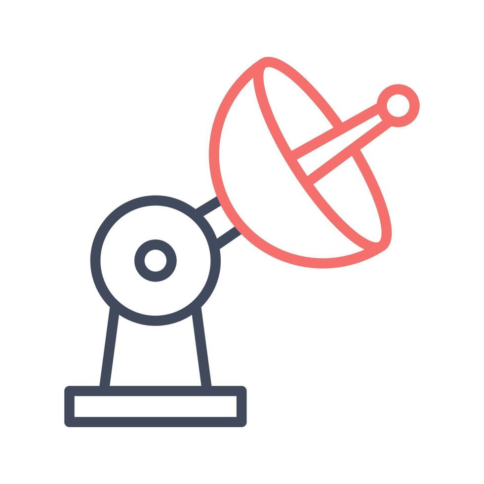 satelliet vector pictogram