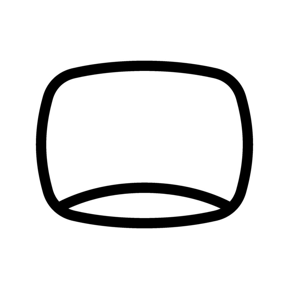 hoofdkussen icoon vector symbool ontwerp illustratie