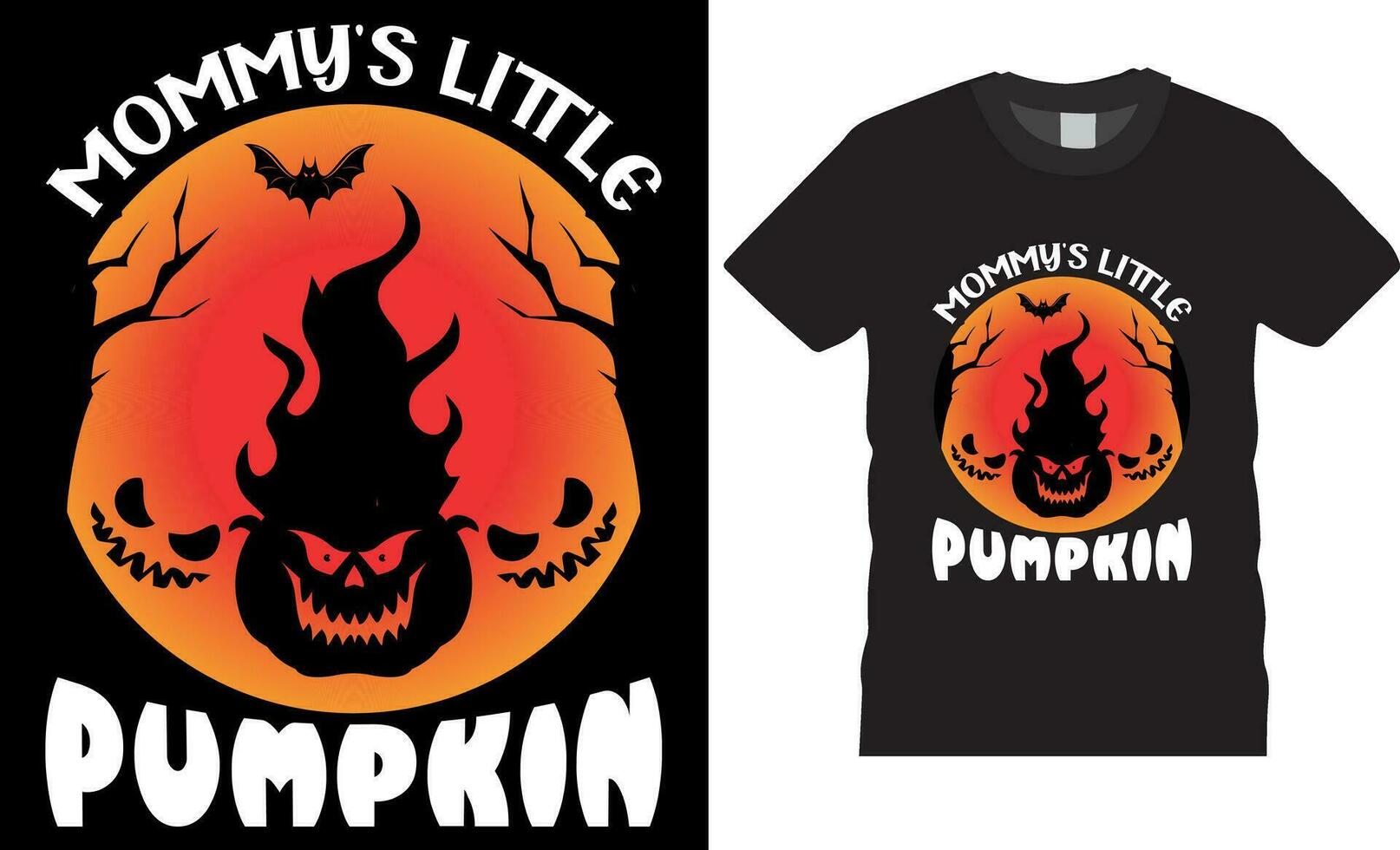 mama's weinig pompoen grappig halloween t-shirt ontwerp vector sjabloon