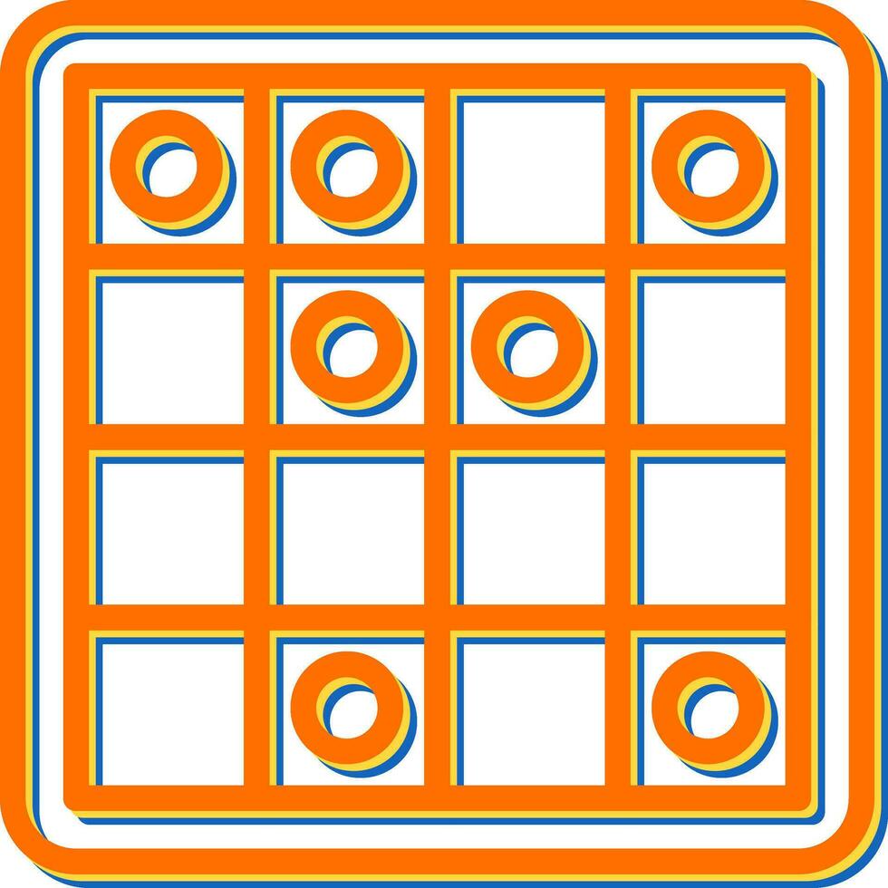 strategie spel vector icoon