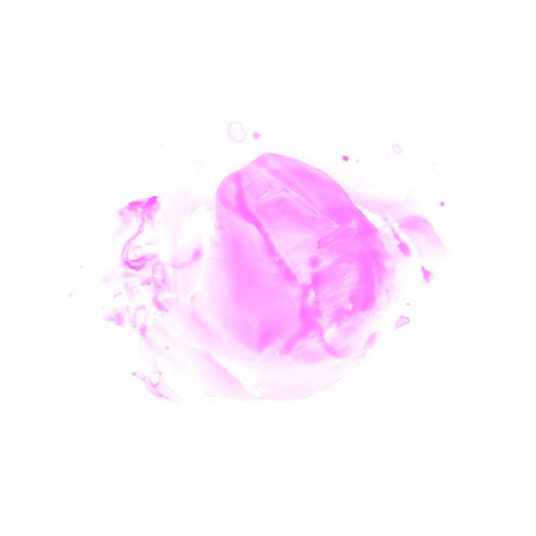 Abstracte roze aquarel vlek achtergrond vector