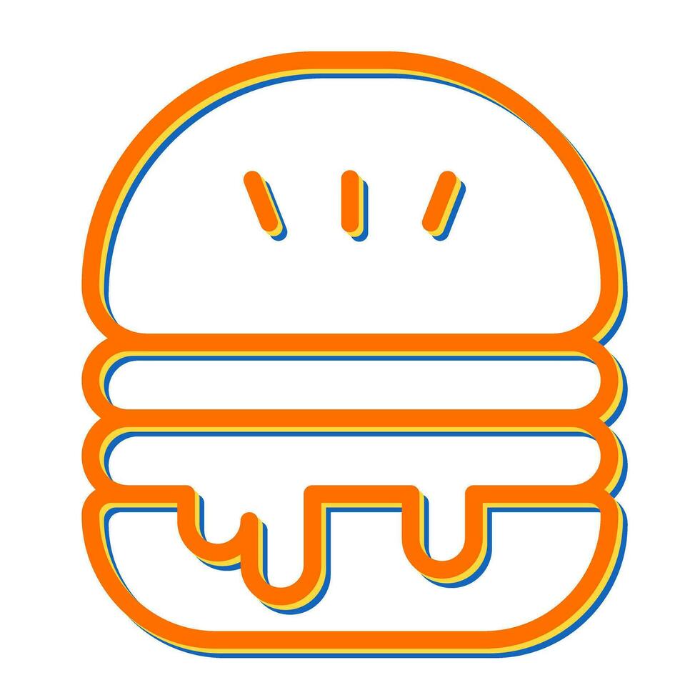 hamburger vector pictogram