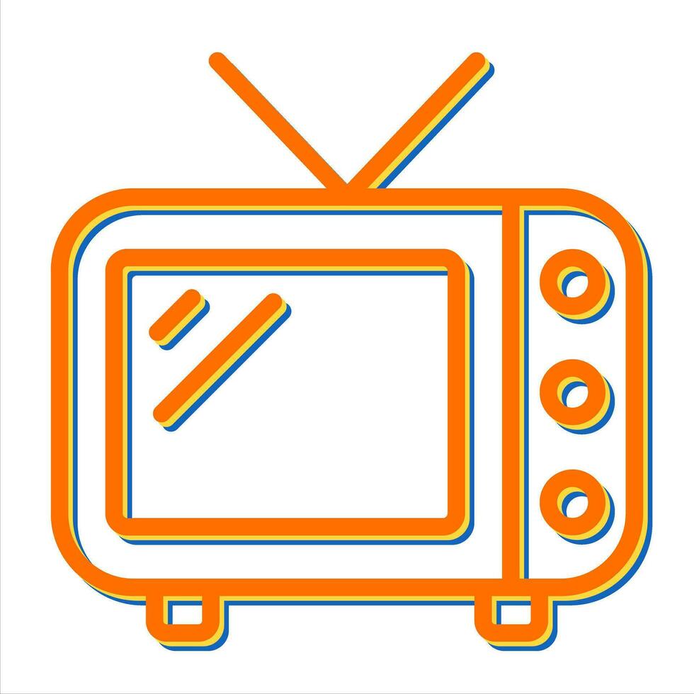 televisie vector pictogram