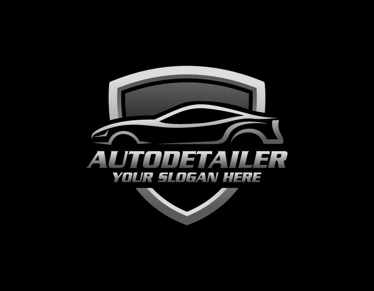 auto transactie logo sjabloon ontwerp vector