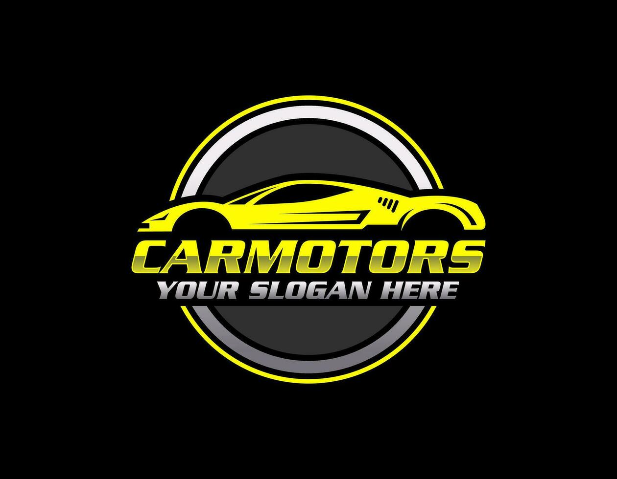 sport- auto logo icoon vector