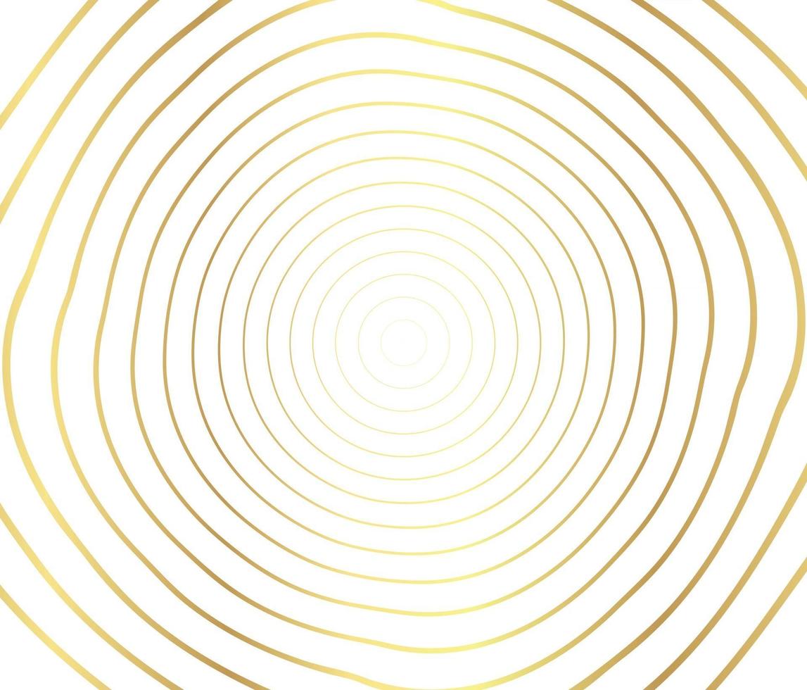 abstracte gouden luxe halftone achtergrond van de kleuren vectorcirkel. ontwerp van het patroon van de gradiënt retro lijn, gouden grafische, moderne decoratie voor websites, affiches, banners, sjabloon eps10 vector