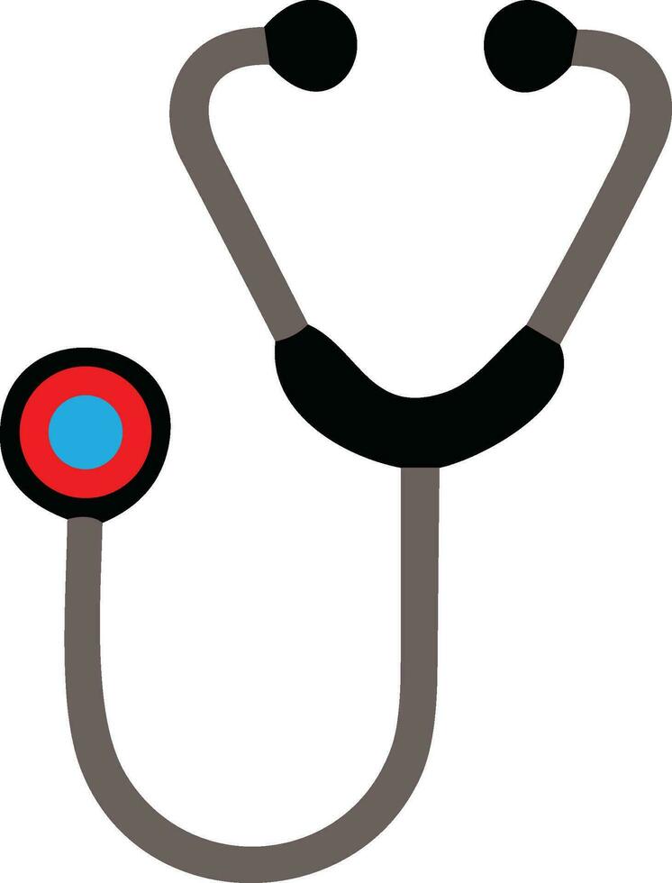 medisch stethoscoop voor artsen. welzijn en online gezondheidszorg concept vector