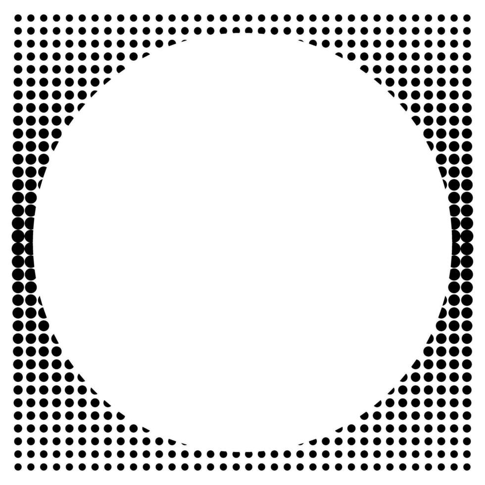 cirkel structuur halftone vector patroon