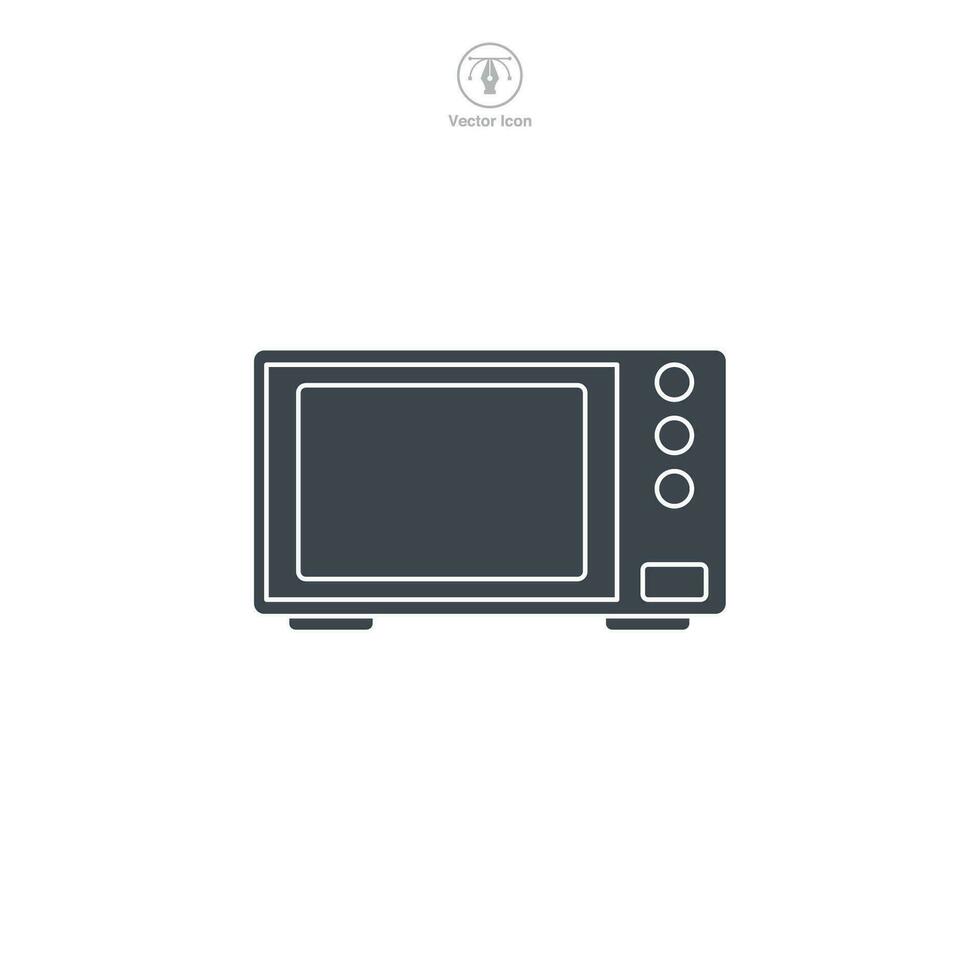 oven icoon symbool vector illustratie geïsoleerd Aan wit achtergrond