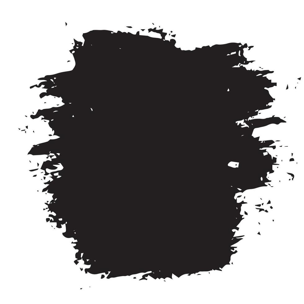 zwart plek geïsoleerd Aan wit achtergrond. vector illustratie.