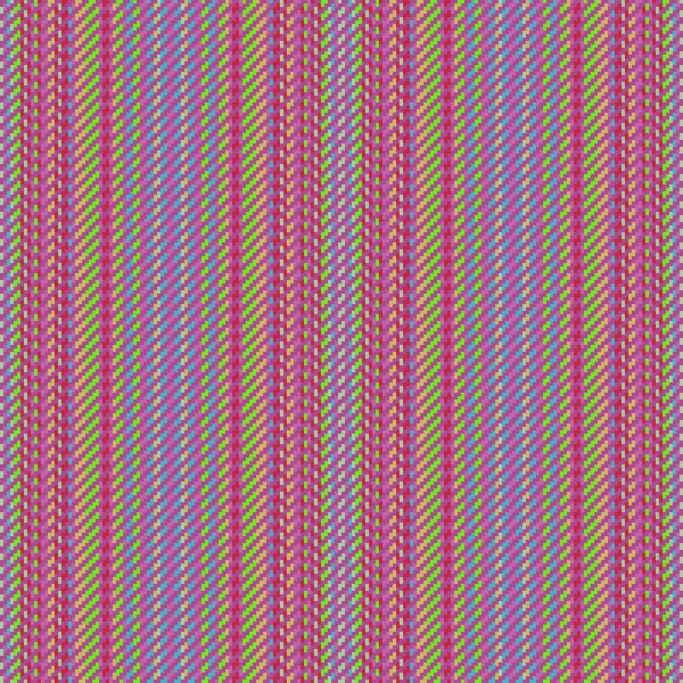 kleding stof structuur textiel van verticaal streep patroon met een achtergrond naadloos lijnen vector. vector
