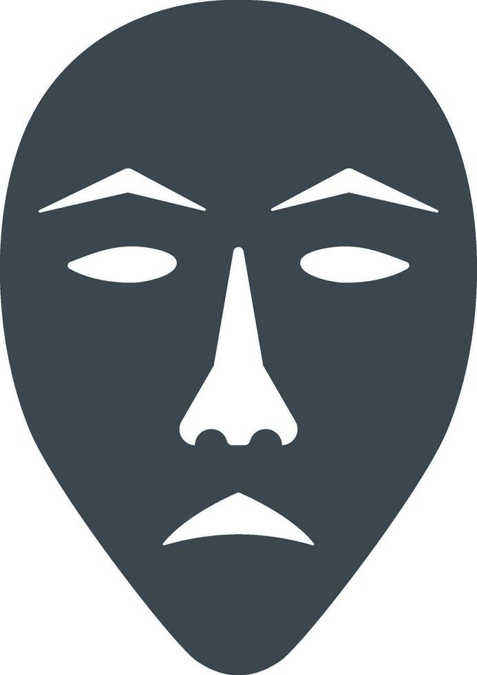 theater masker icoon vector