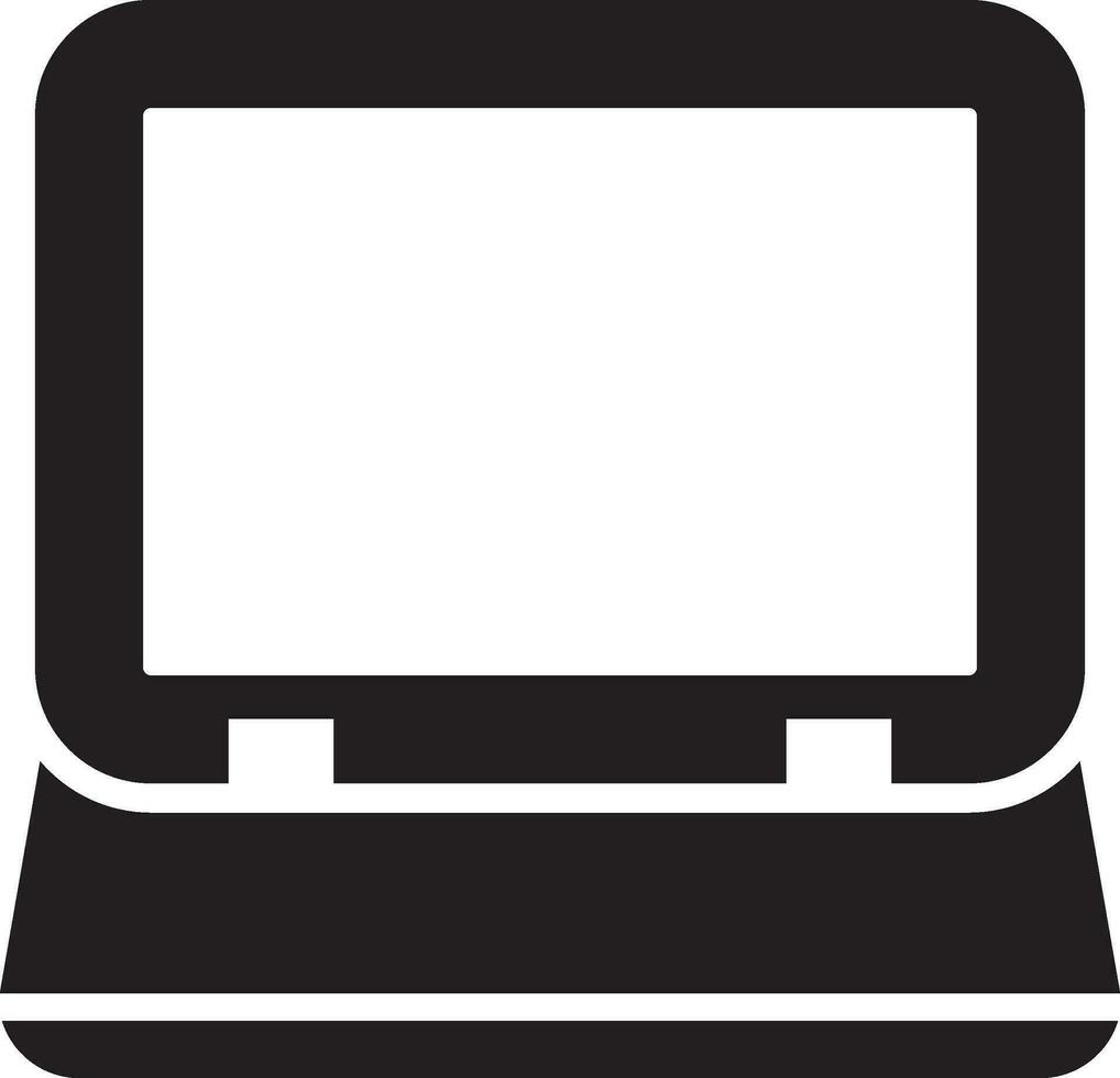 laptop vector pictogram