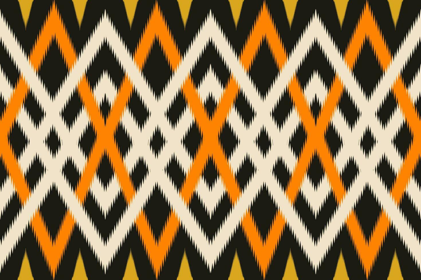 meetkundig naadloos patroon voor blok print,batik,stof,textiel.etnisch abstract ikat.kleurrijk abstract hedendaags naadloos patroon.hand getrokken uniek afdrukken. vector