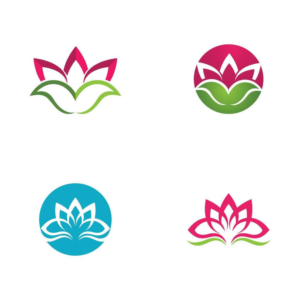 schoonheid vector lotus pictogram