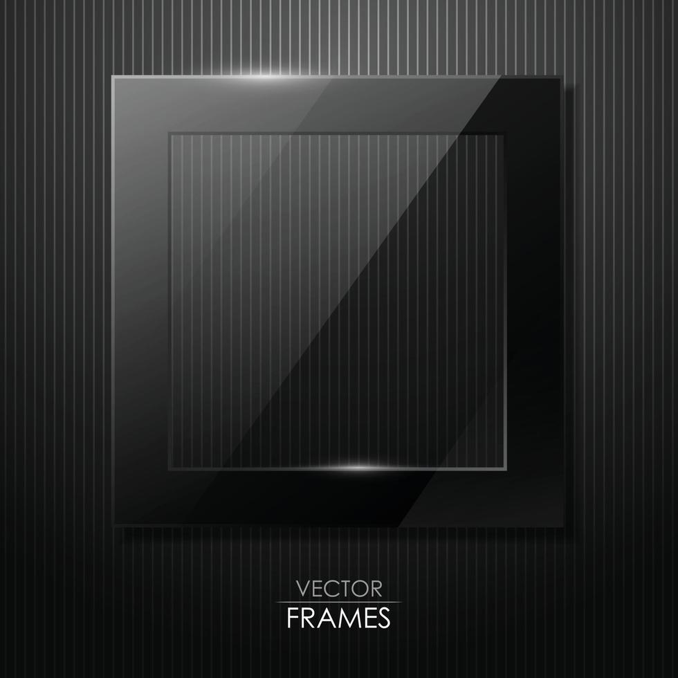 vector glanzende frames achtergrond