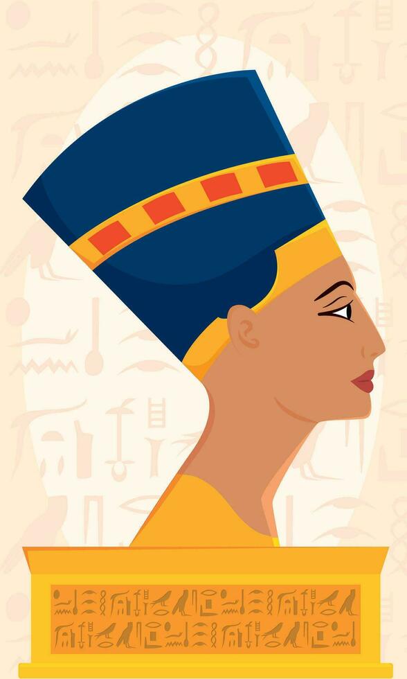 geïsoleerd gouden mijlpaal van een Egyptische Farao Egypte vector